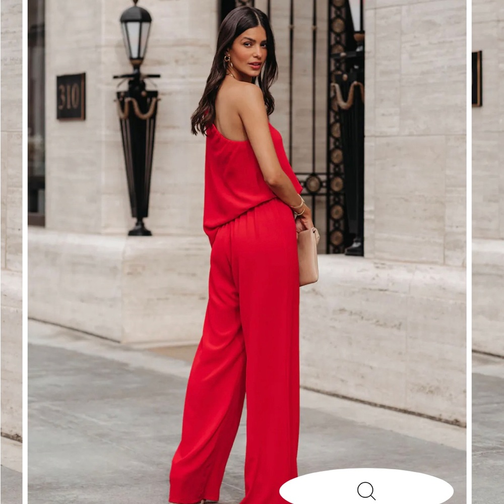 Vici one shoulder jumpsuit